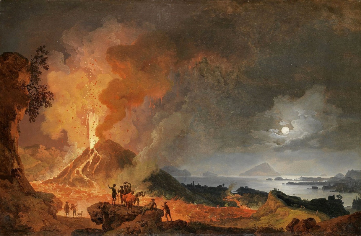 Айвазовский извержение Везувия