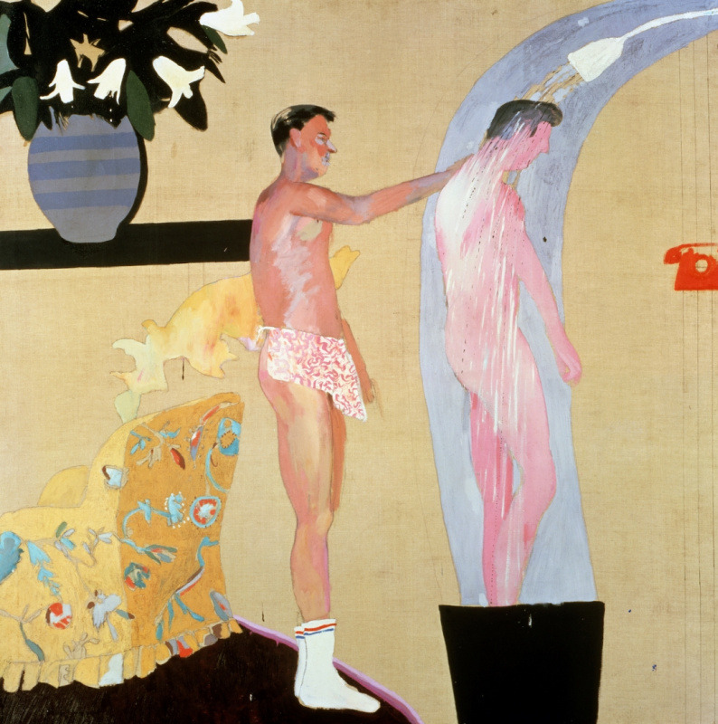 David Hockney. Domestic scene, Los Angeles