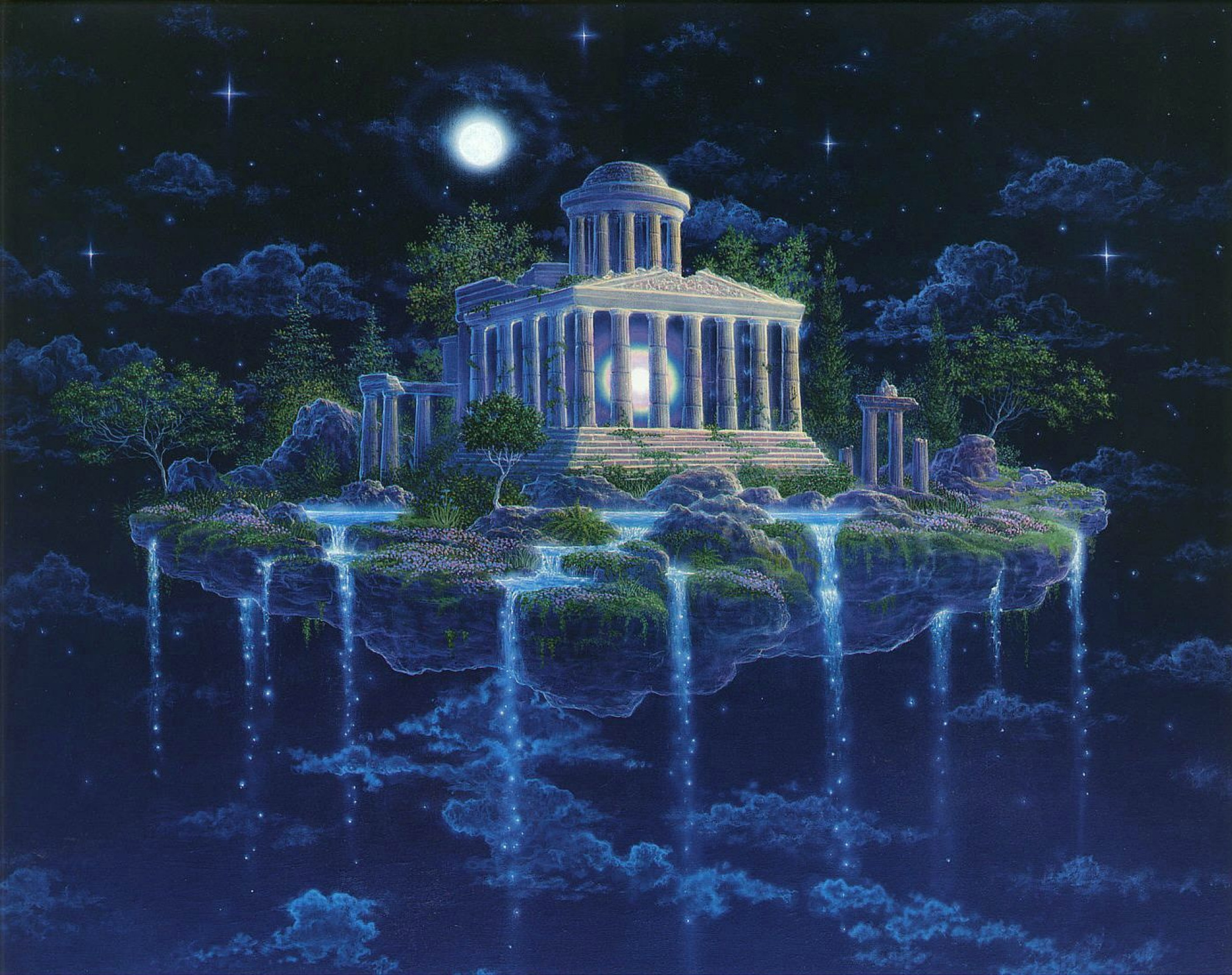 Гилберт Уильямс - Лунный храм: Описание произведения | Артхив