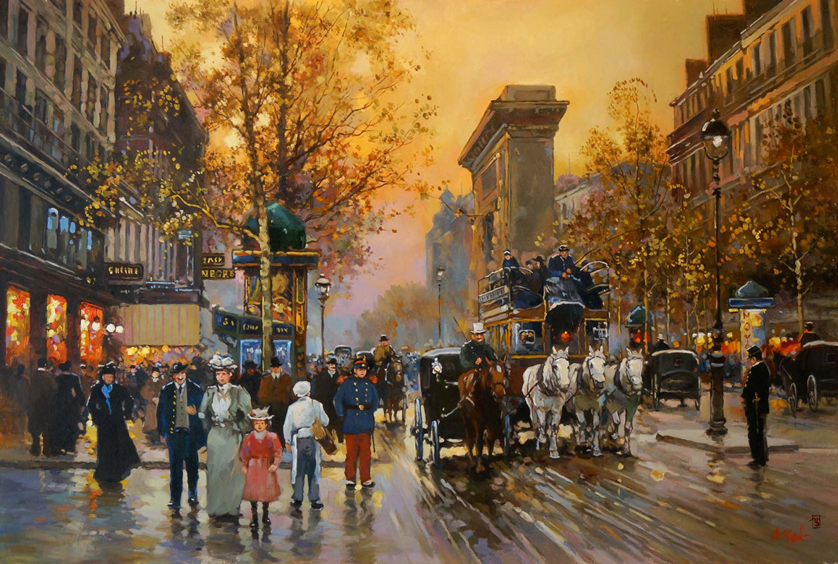 Evening Paris