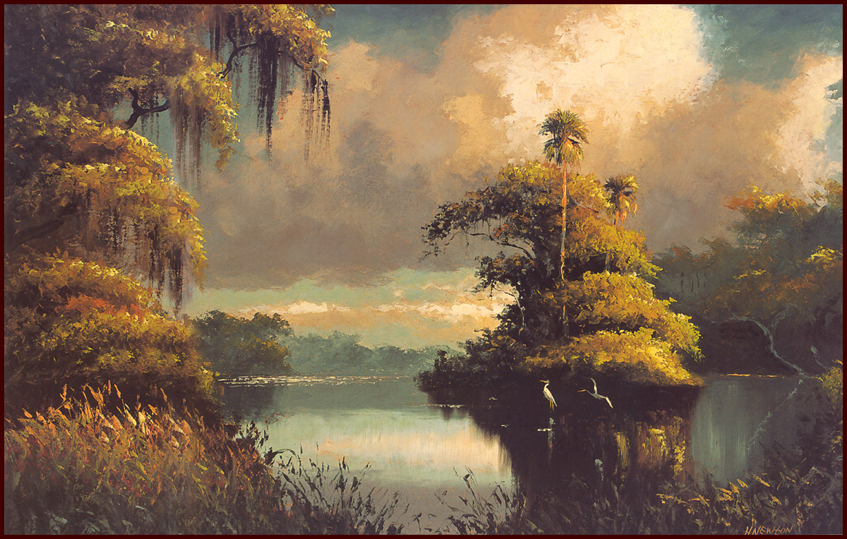 Harold Newton. Tropical landscape 10
