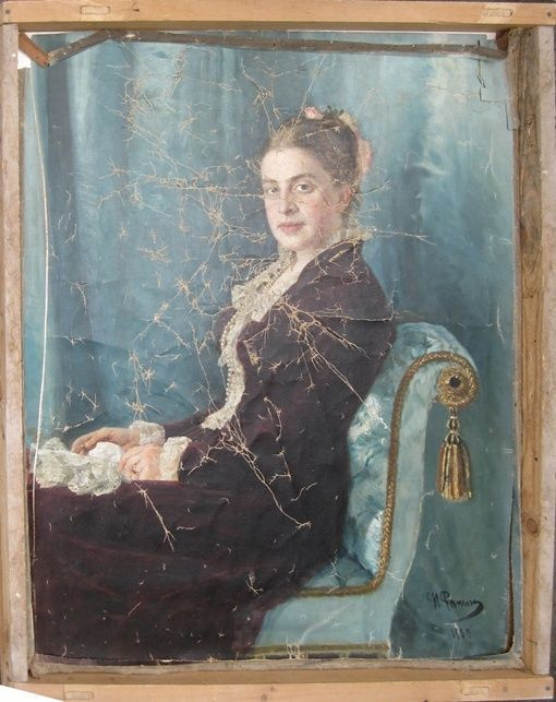 Portrait Of Elizaveta V. Sapozhnikova