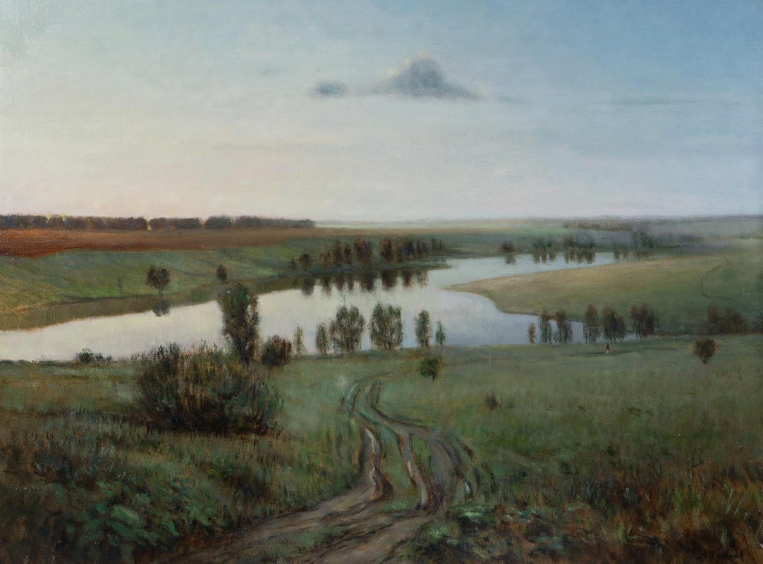 Andrey Yurievich Tsukanov. Pond near the village of B.Bizyukino