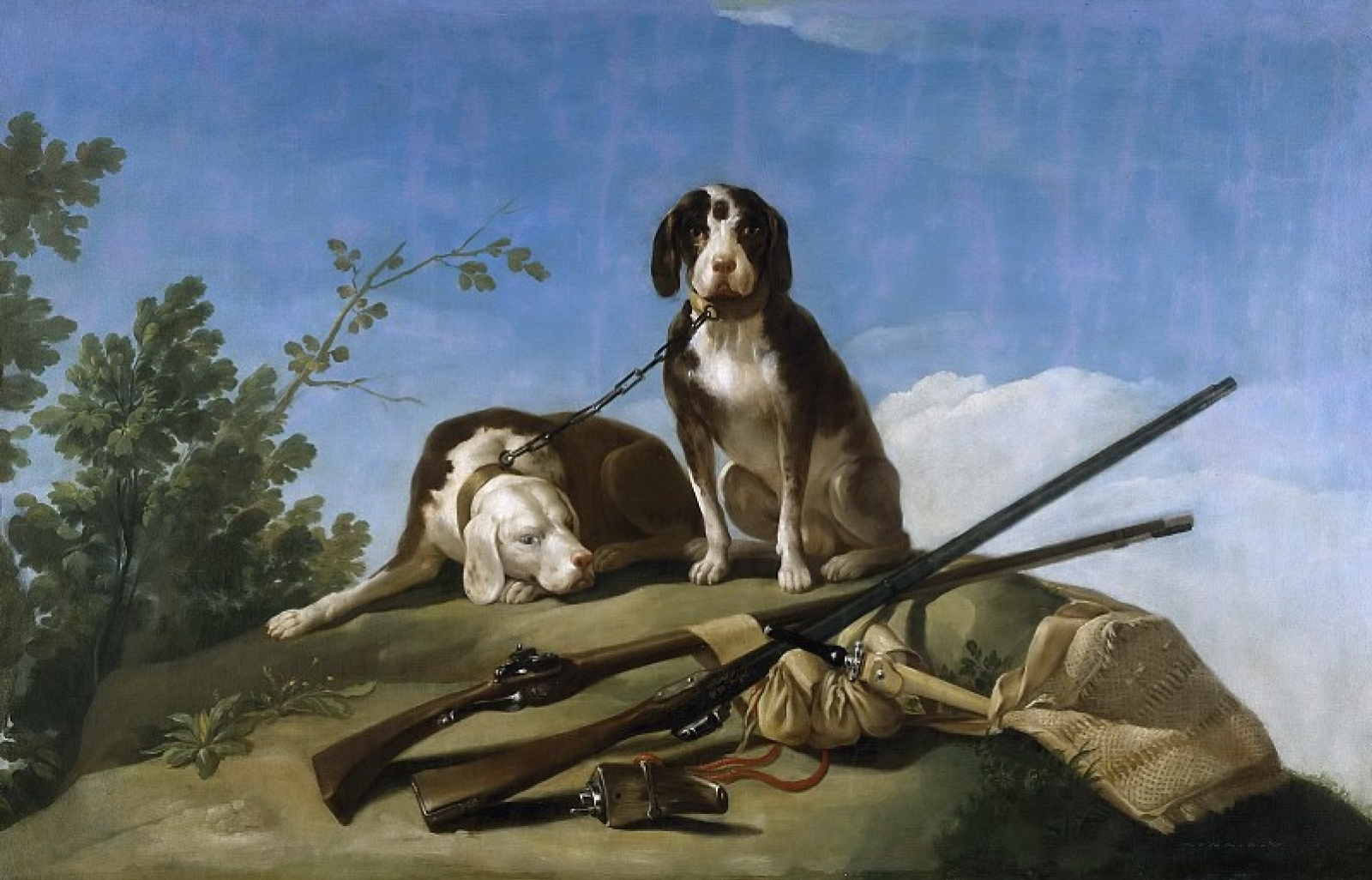 The dog 2024 painting goya