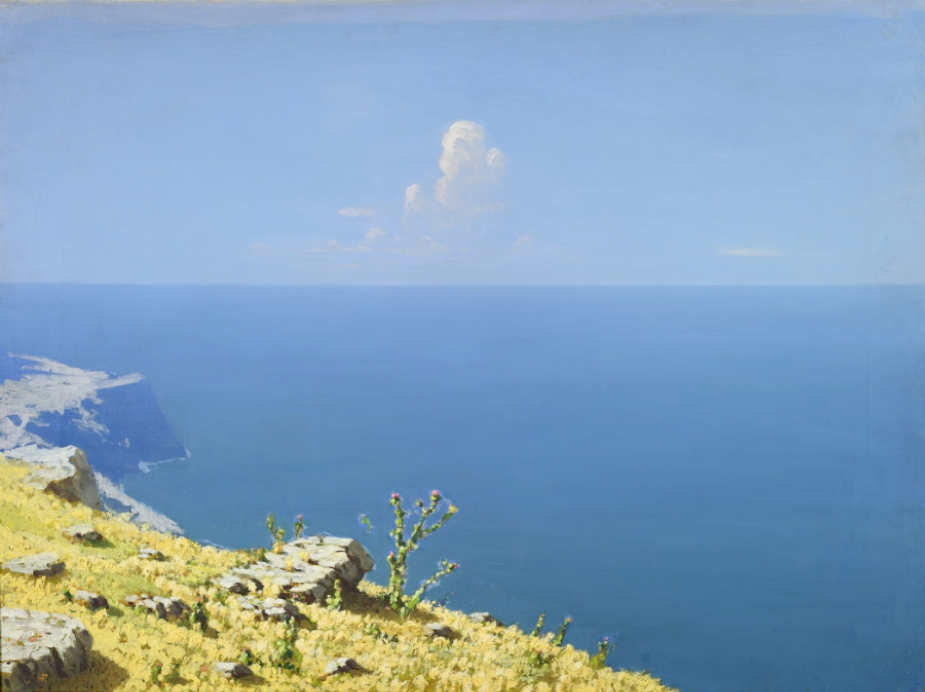 Sea. Crimea, 1898, 54×40 cm by Arkhip Kuindzhi: History, Analysis & Facts | Arthive