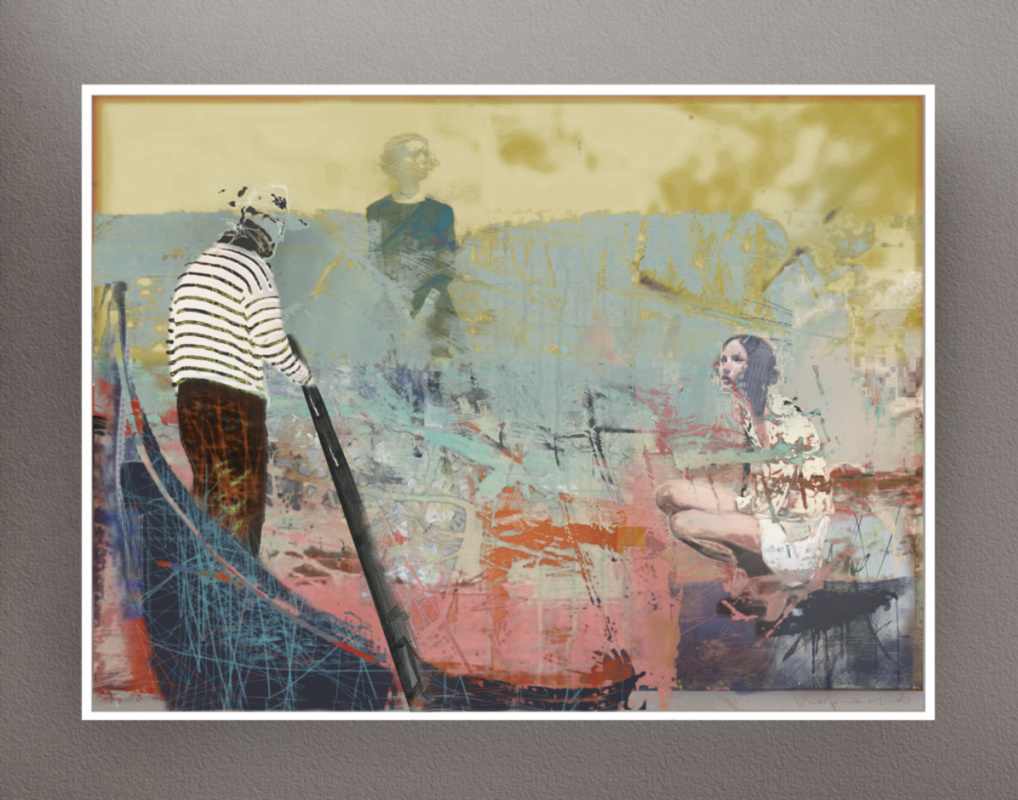 Vladimir Evgen'evich Koreshkov. Who's going with the Gondolier? (author's poster)