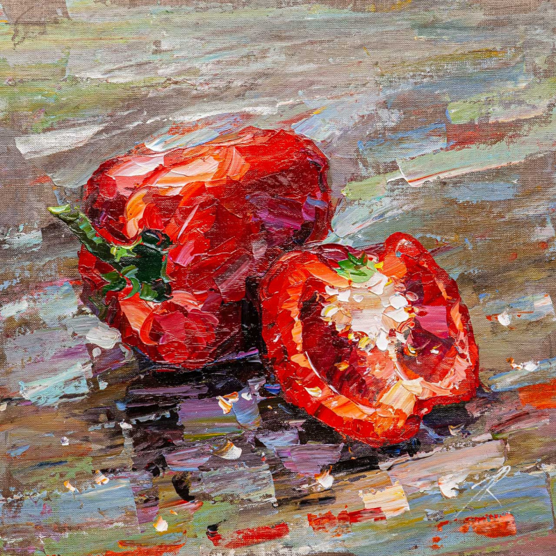 Jose Rodriguez. Red peppers