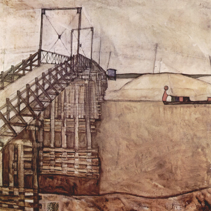 Egon Schiele. Bridge
