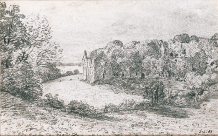 John Constable. Netley Abbey, Southampton