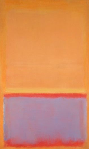 Rothko Mark. Untitled (Orange, blue red)