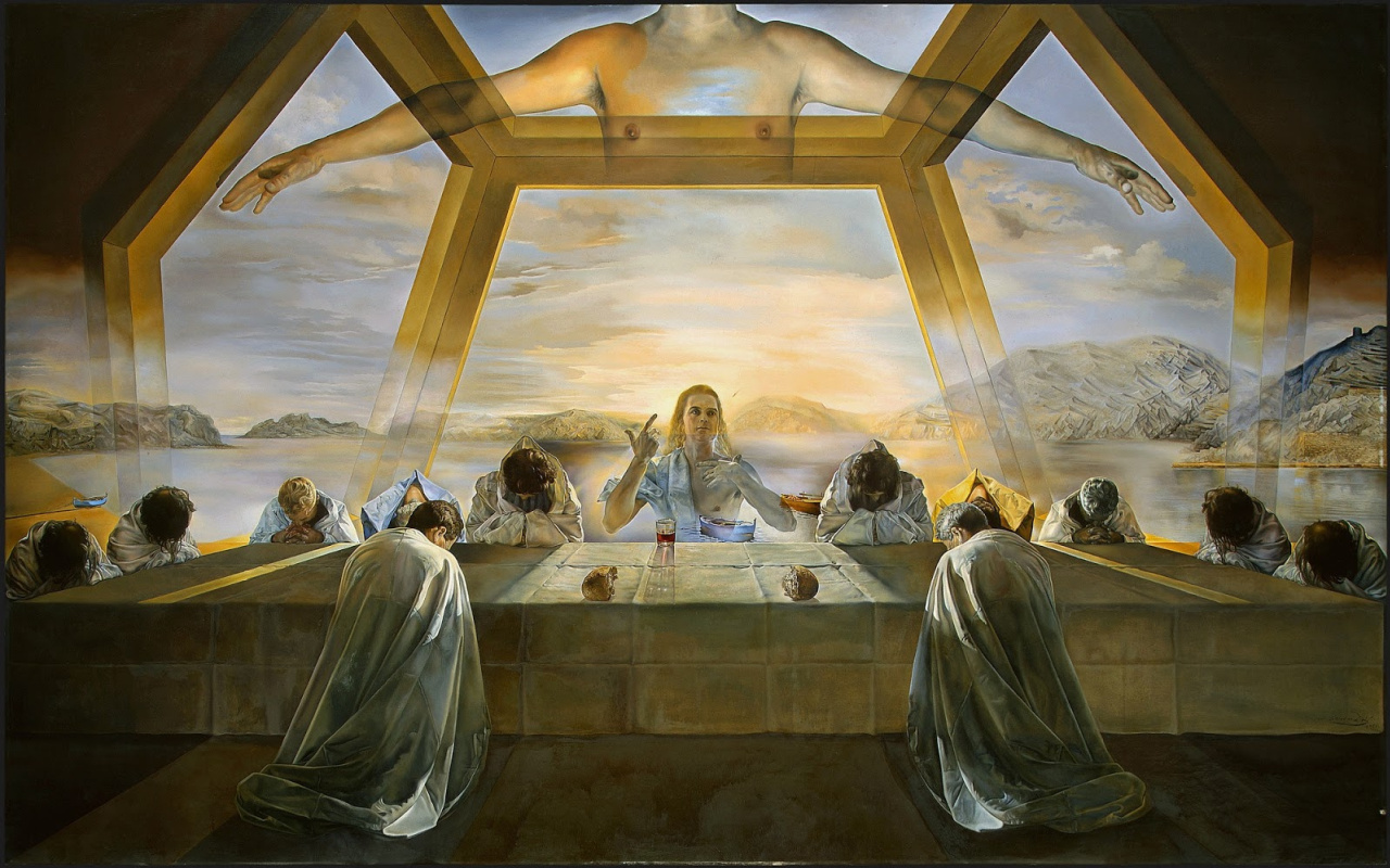 Salvador Dali. Last supper