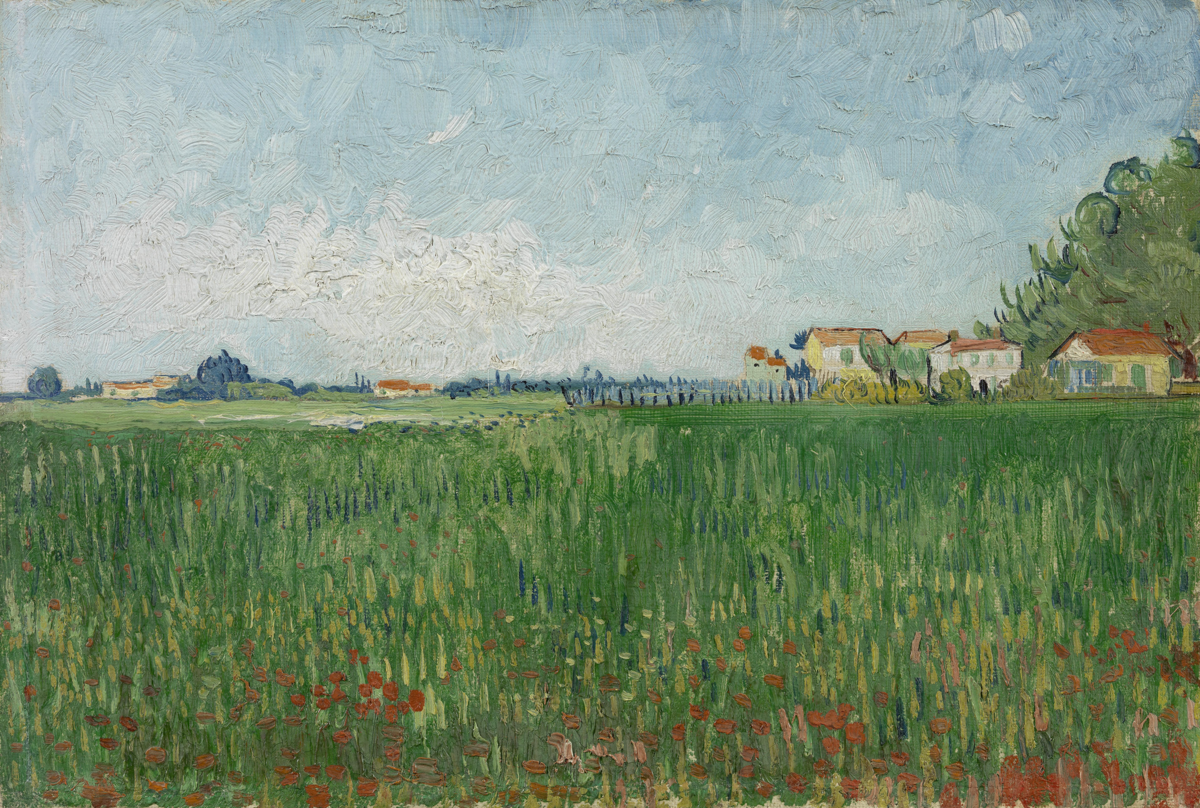 van gogh farm painting