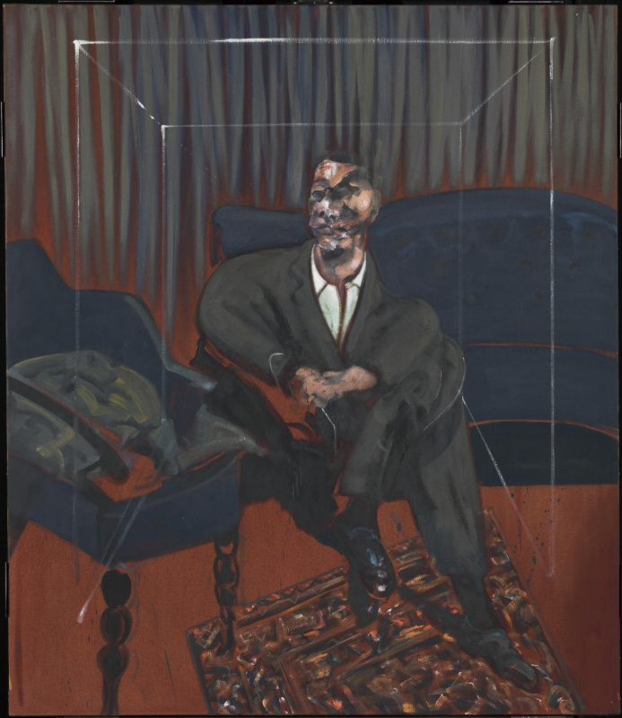 Francis Bacon. The seated figure