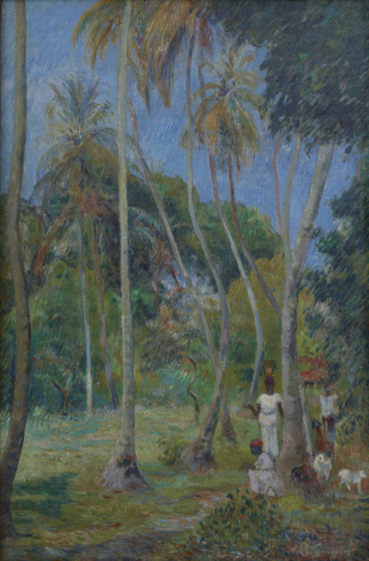 Paul Gauguin. Path under the Palms