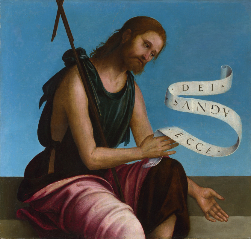 Lorenzo Costa. Saint John The Baptist