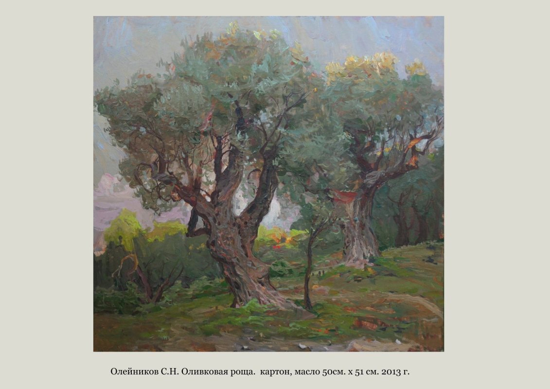 Sergey Nikolaevich Oleynikov. Olive grove