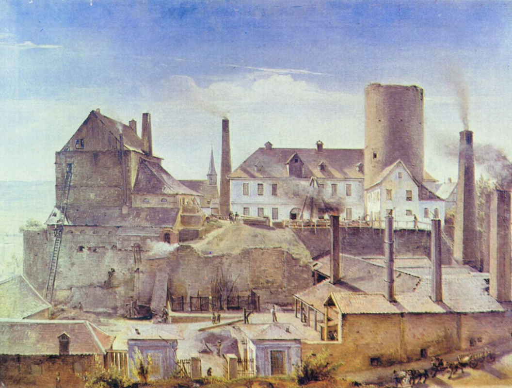 Alfred Ratel. Factory on the hill