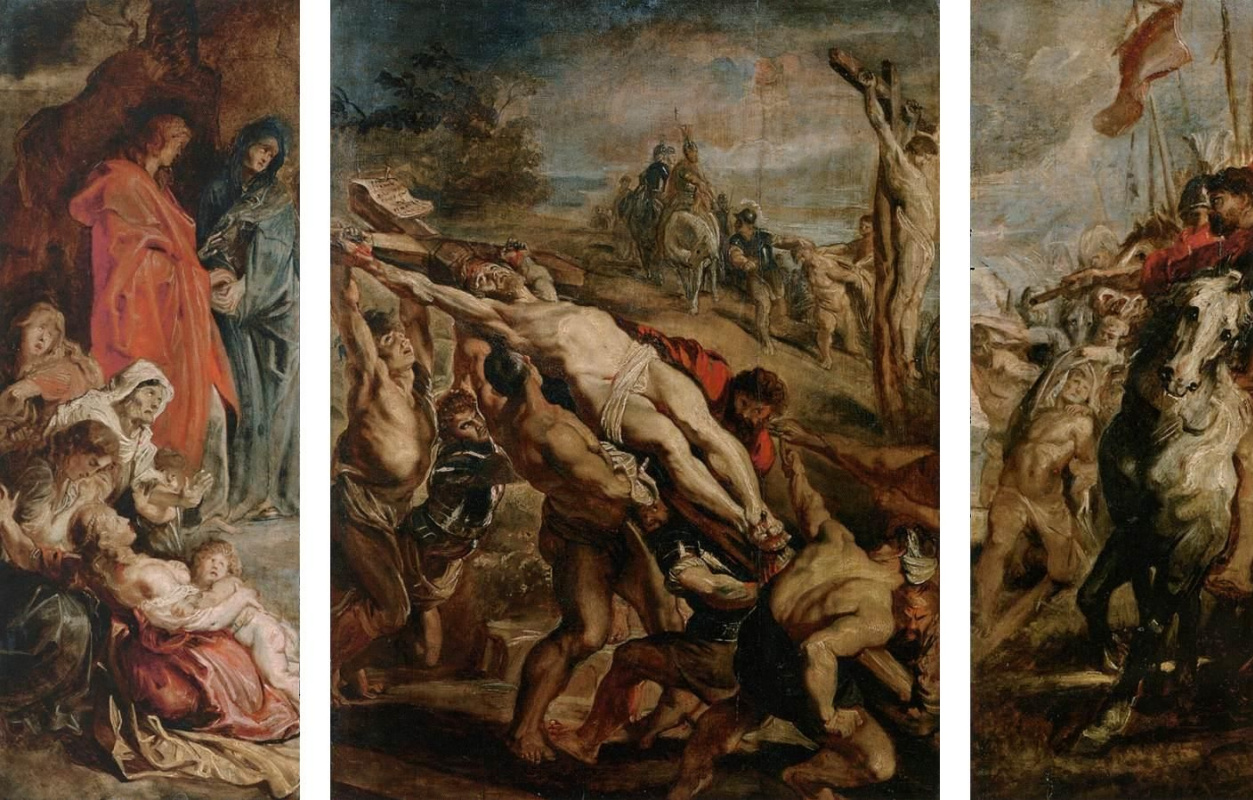 Peter Paul Rubens. Exaltation Of The Cross