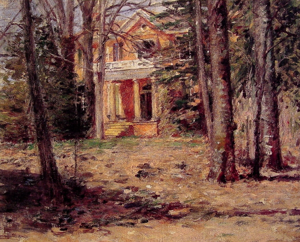 Theodore Robinson. House in Virginia