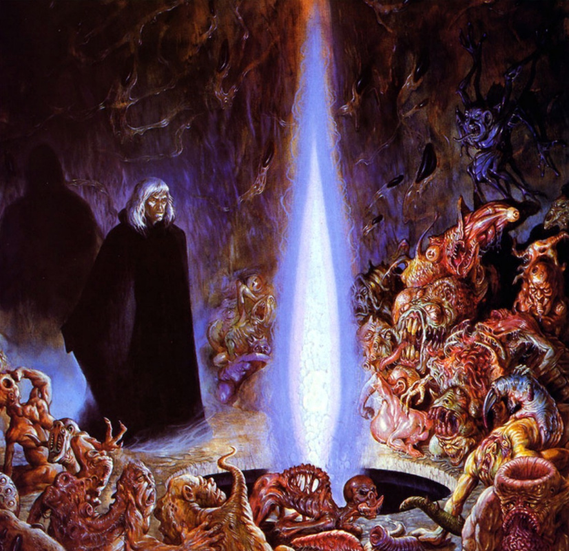 Jeff Easley. The lair of the living