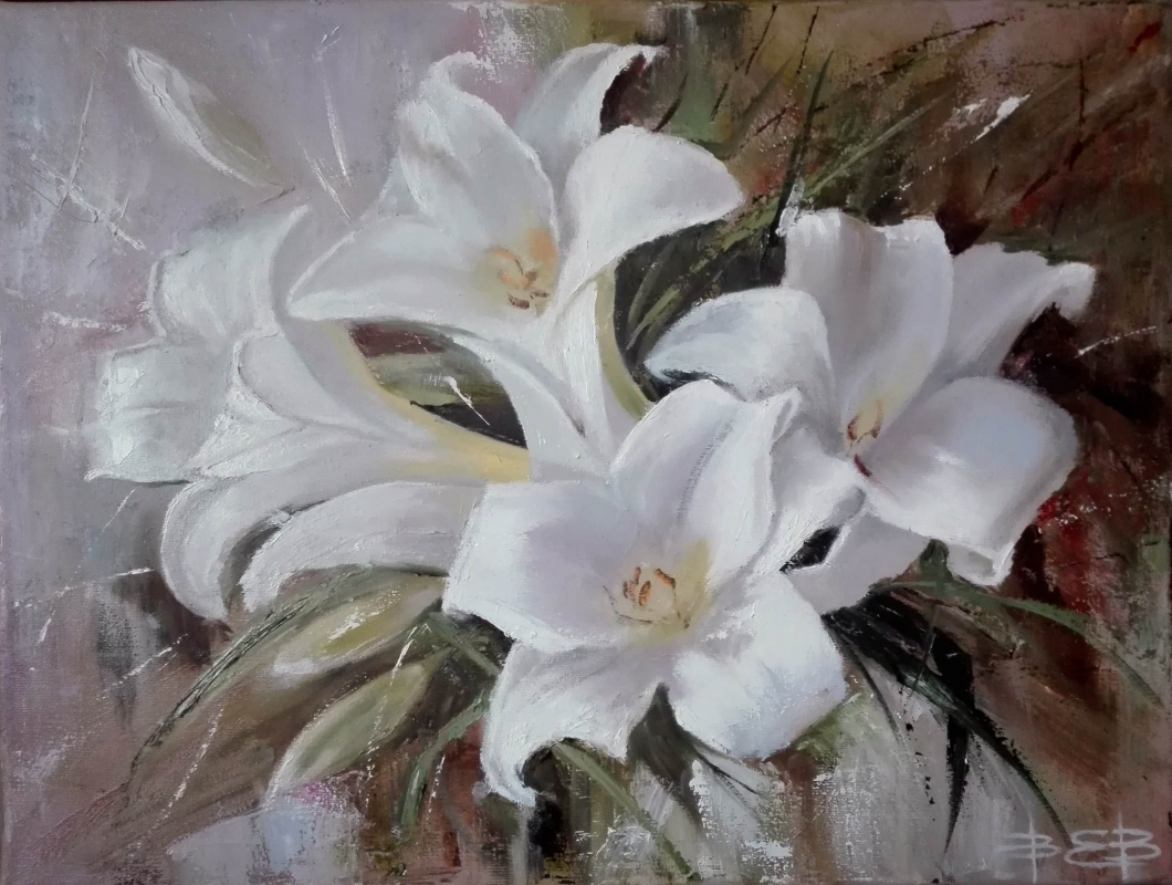 Ekaterina Vasilyeva. Lilies