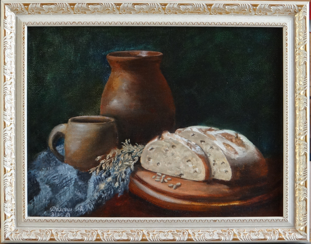 Irina alexandrovna abramova. Still Life with Bread