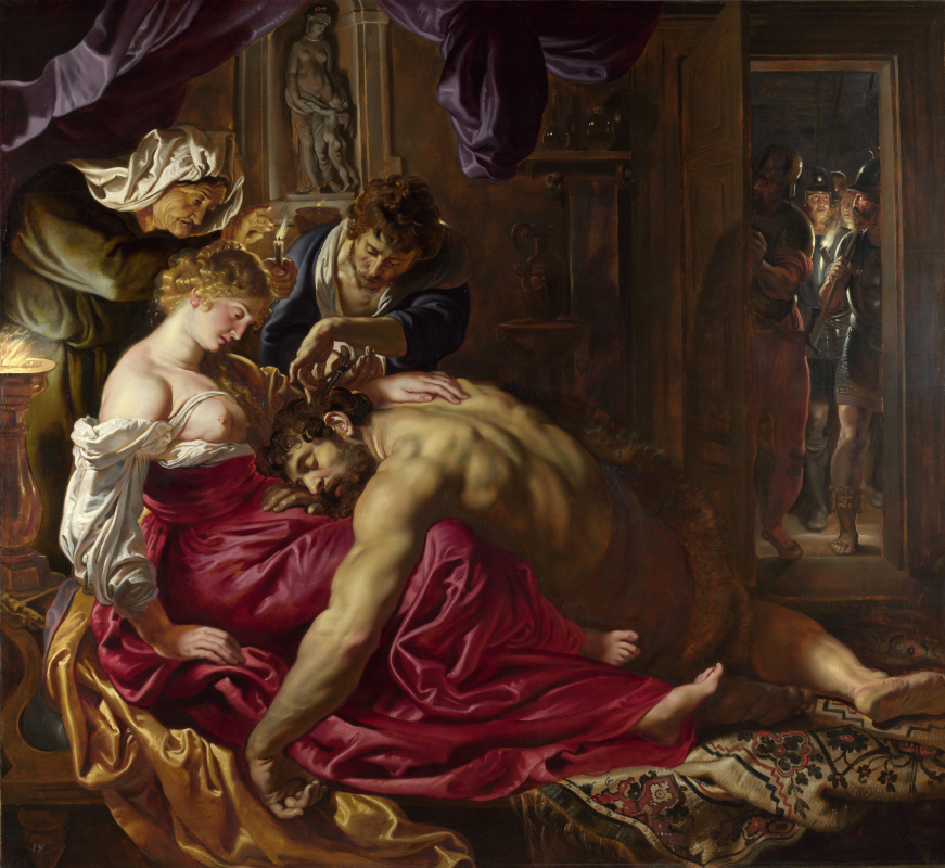 Peter Paul Rubens. Samson and Delilah