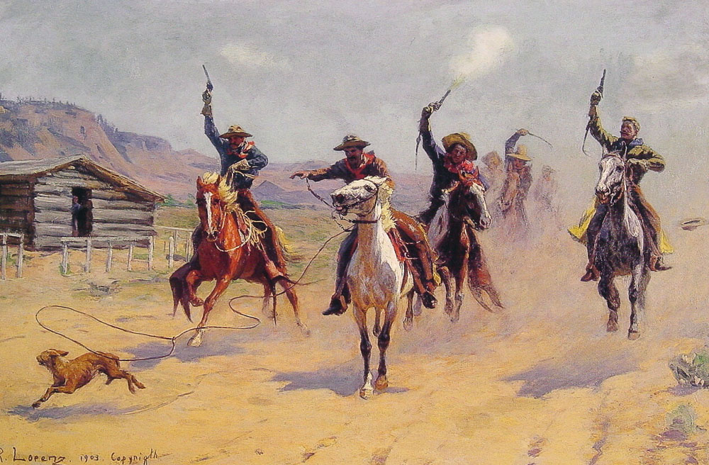 Rich people often paintings rare. Richard Lorenz (1858 – 1915). Лоренц на коне. Lorenz, Richard. Economic Bases of the Basmachi Movement.