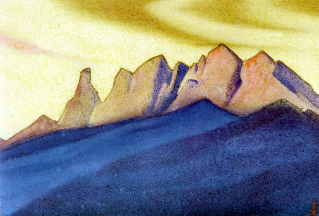 Nicholas Roerich. The Himalayas (the Border world)