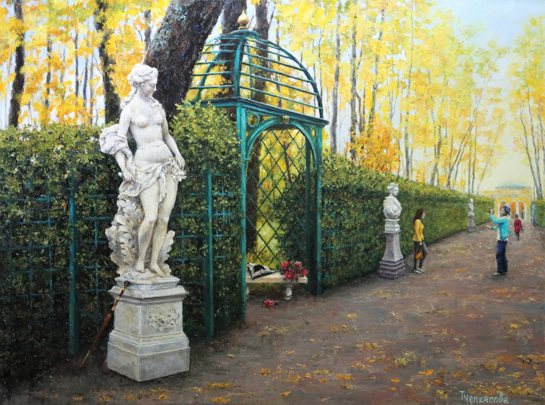 Tatyana Chepkasova. Summer garden