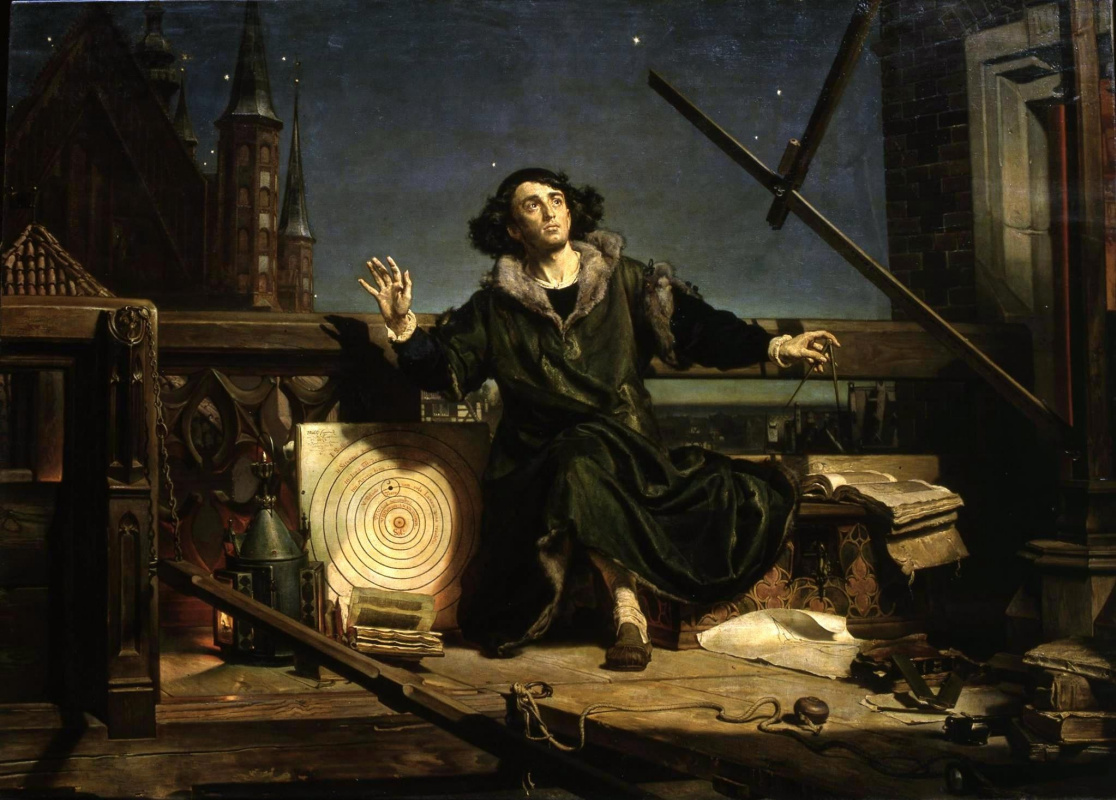 Jan Matejko. Copernicus. Conversation with God