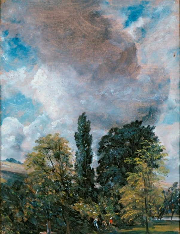 John Constable. Afternoon landscape, Salisbury