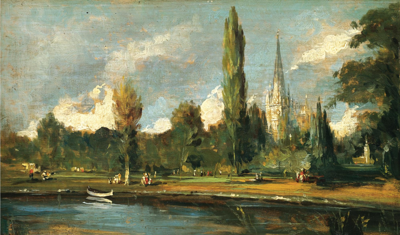 John Constable. View of Salisbury Cathedral