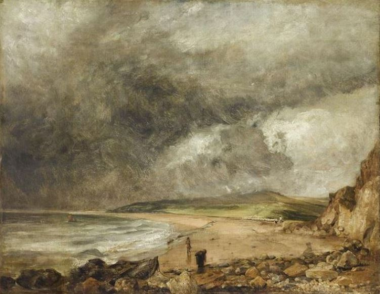 John Constable. Coast near Weymouth