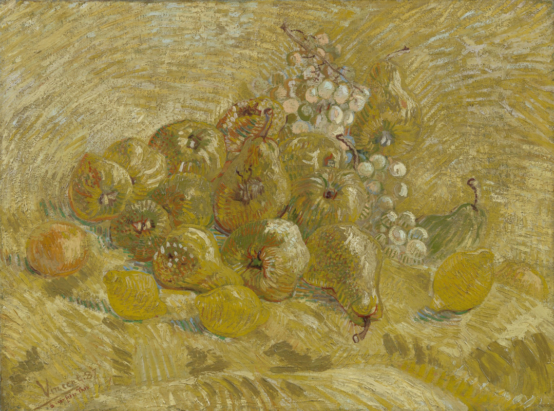 Vincent van Gogh. Quinces, lemons, pears and grapes