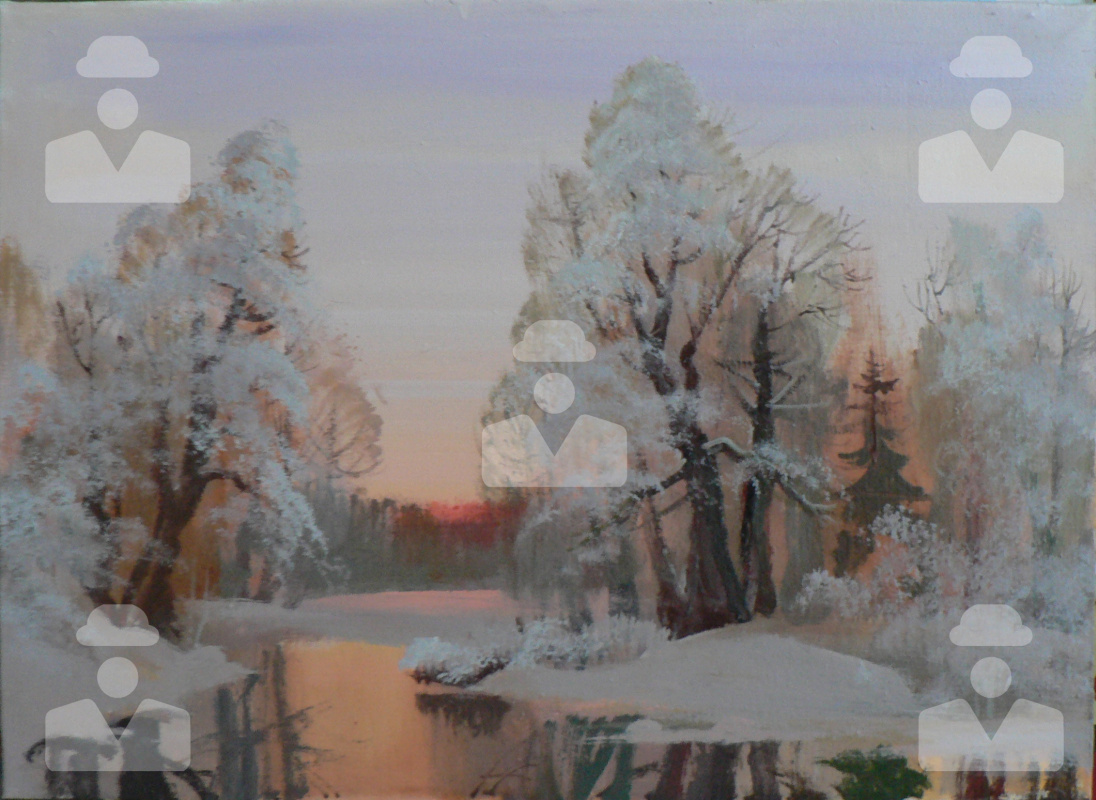 Nikolai Alekseevich Antonov. Winter landscapes