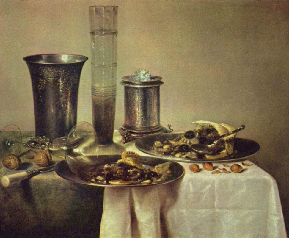 Willem Claesz Heda. Table with dessert