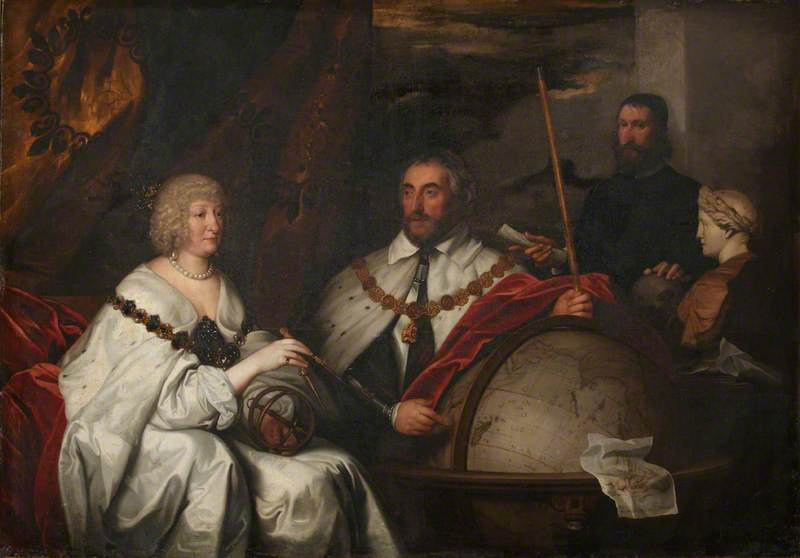 Anthony van Dyck. Thomas Howard, 2nd Earl of Arundel, and his wife, lady Aleteya Talbot, Countess of Arundel, Francis Unisom or William petty