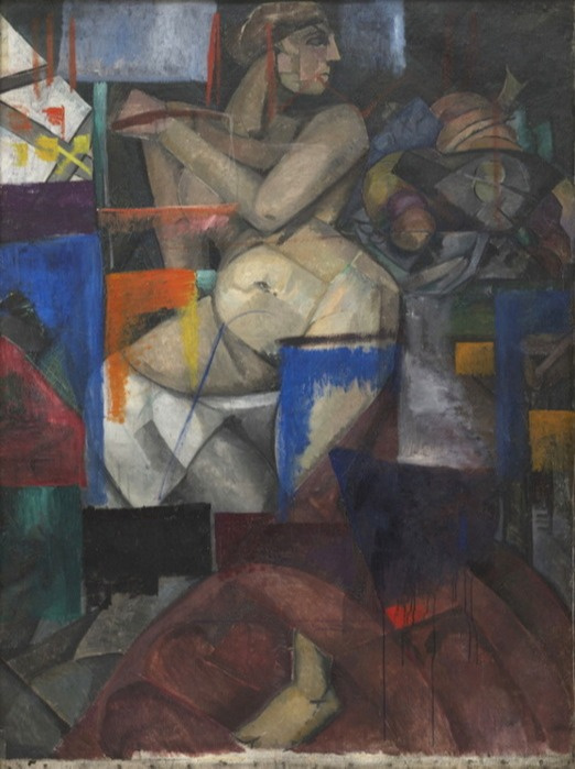 Alexandra Alexandrovna Exter (1882-1949). Cubist Nude