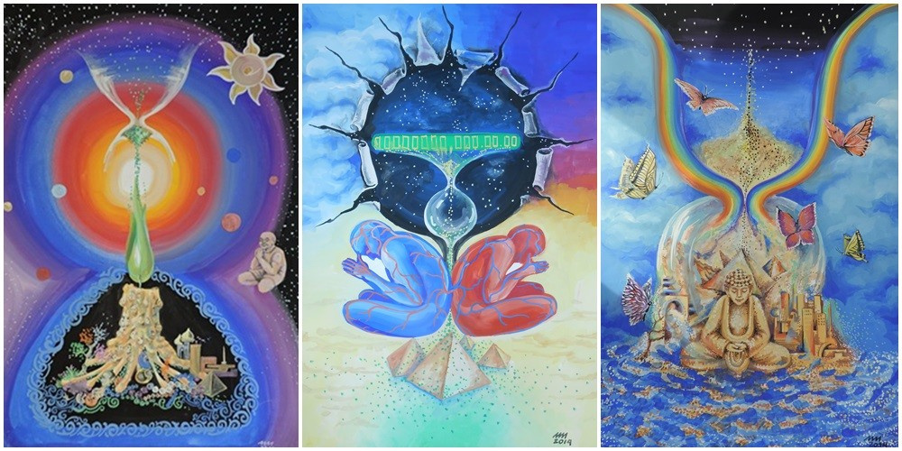 Marina Alekseevna Melekhina. "Time" triptych