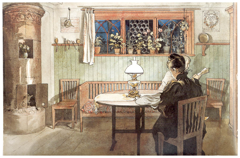 Carl Larsson. After the kids go to bed