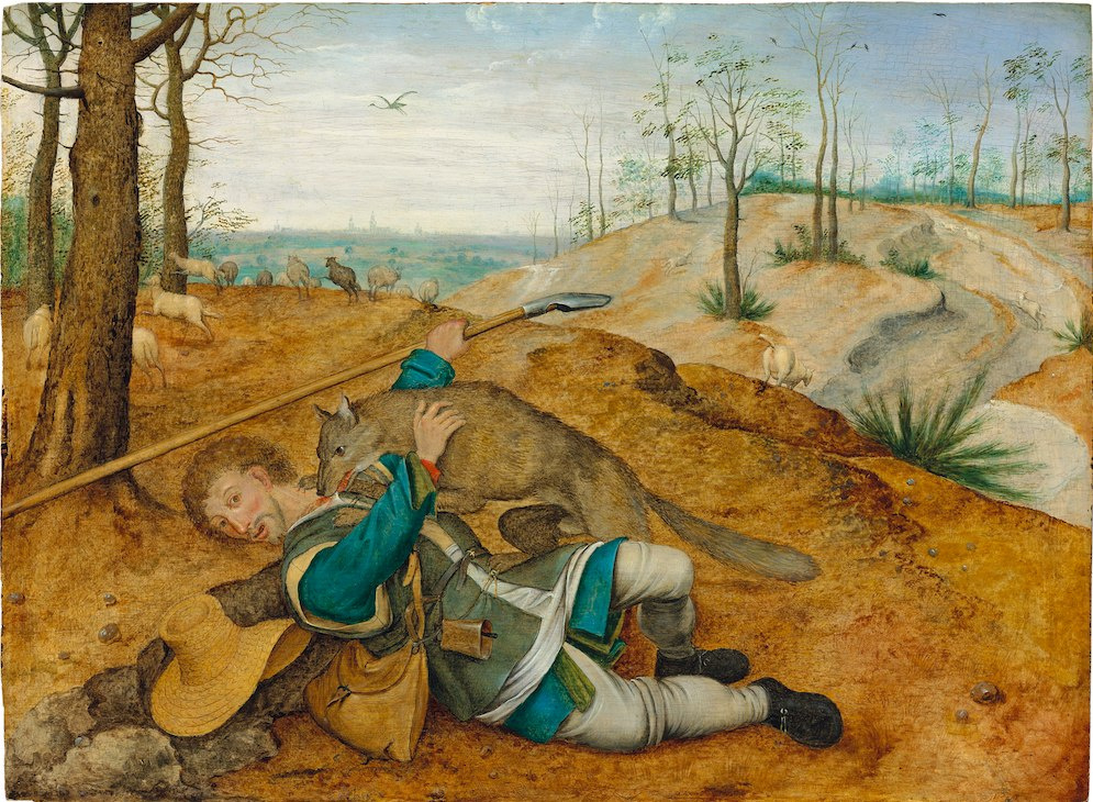 Peter Brueghel the Younger. The good shepherd