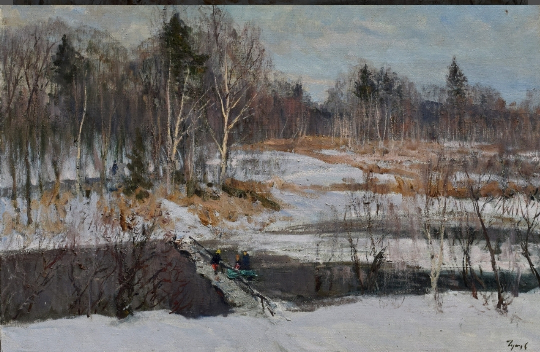 Sergey Mikhailovich Gusev. Spring is coming