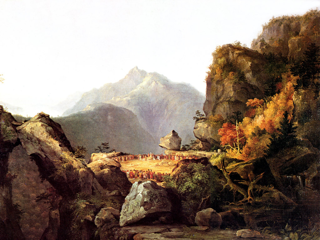 Thomas cole картины