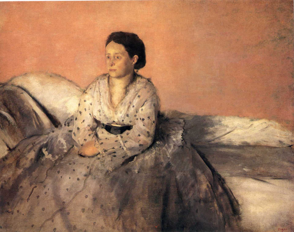 Edgar Degas. Madame Rene De GA