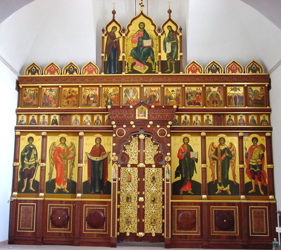 Igor Yurevich Drozhdin. Iconostasis in the Church of Uar in Khimki 2004