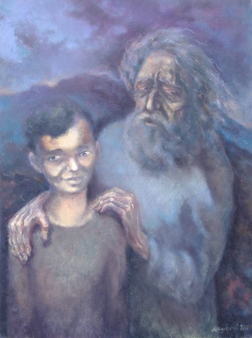 Michael Yudovsky. "Abraham and Isaac".