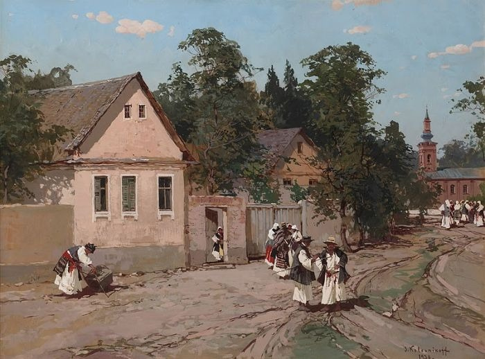 Stepan Fedorovich Kolesnikov (Odessa). Rural landscape