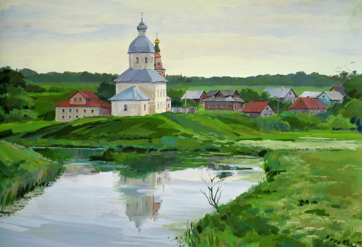 Korshikov. Suzdal. Over the river