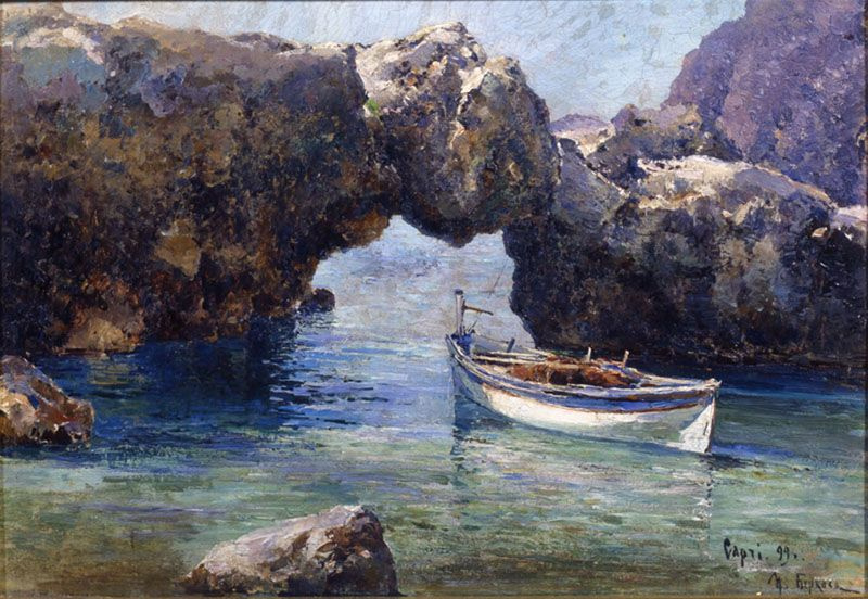 Mikhail Andreevich Bercos. Capri